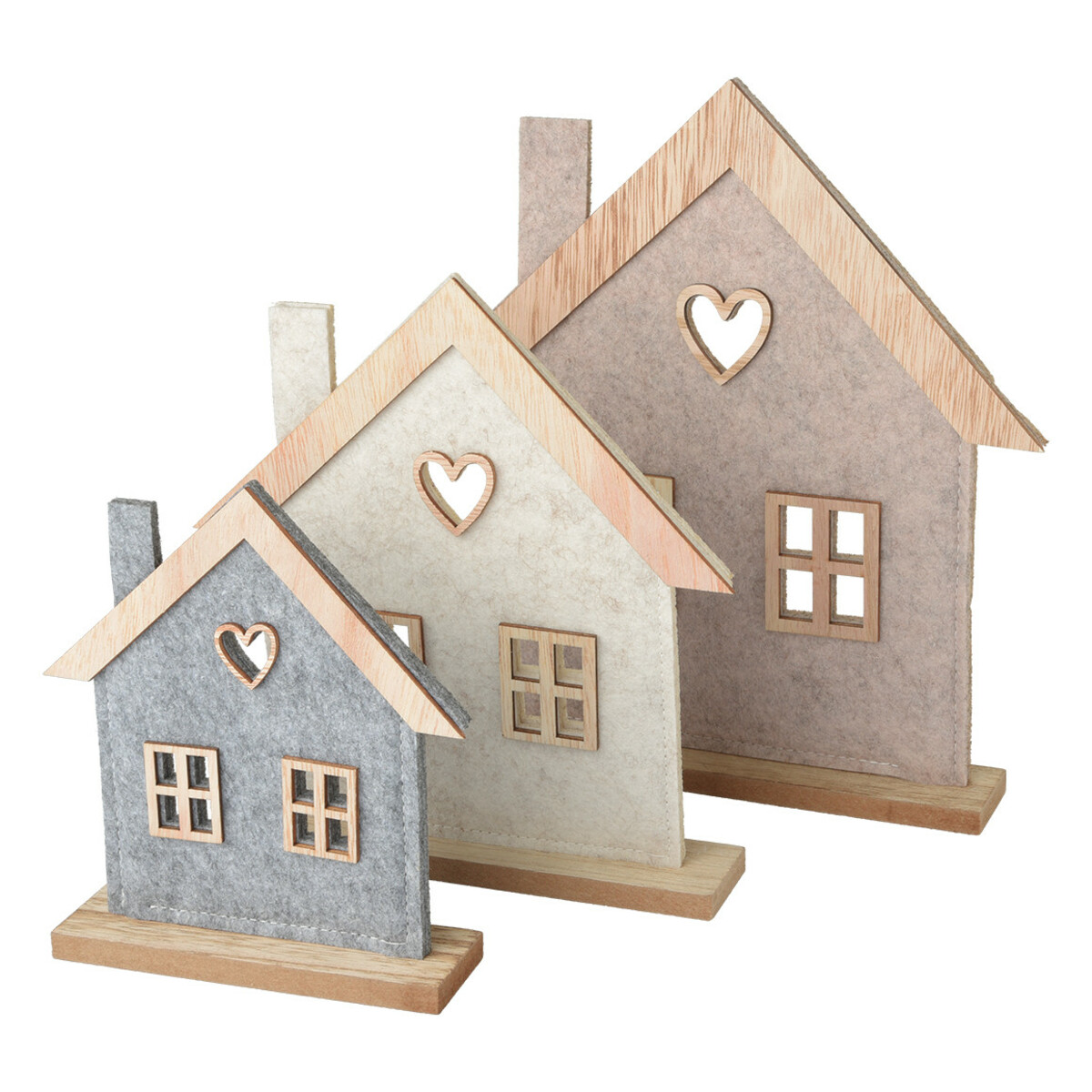 Bild 1 von 3 Dekoaufsteller Haus in verschiedenen Größen