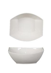 METRO Professional Schale, Porzellan, 16.7 x 19.5 x 7.4 cm, weiß