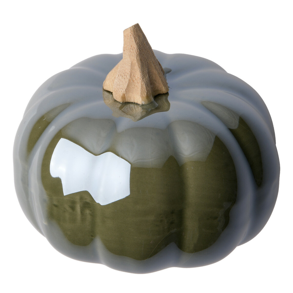 Bild 1 von Kleiner Deko-Kürbis in glänzender Optik