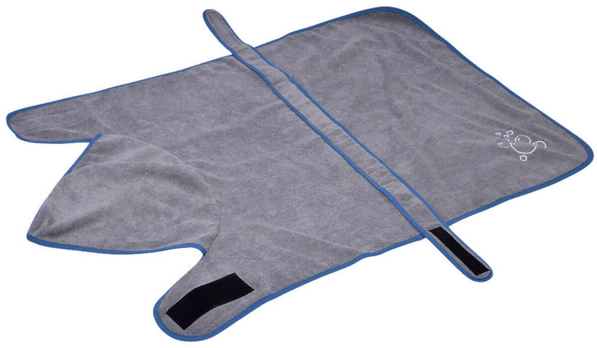 Bild 1 von DOBAR Bademantel für Hunde Größe L