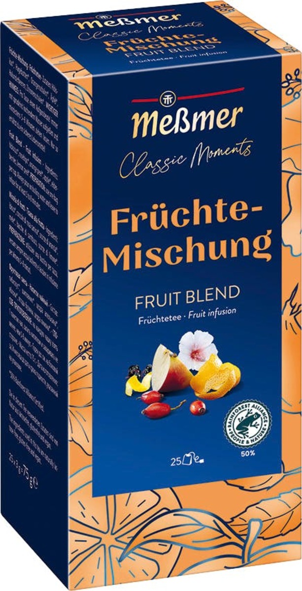 Bild 1 von Meßmer Classic Moments Früchtetee Mischung  25 Teebeutel (75 g)