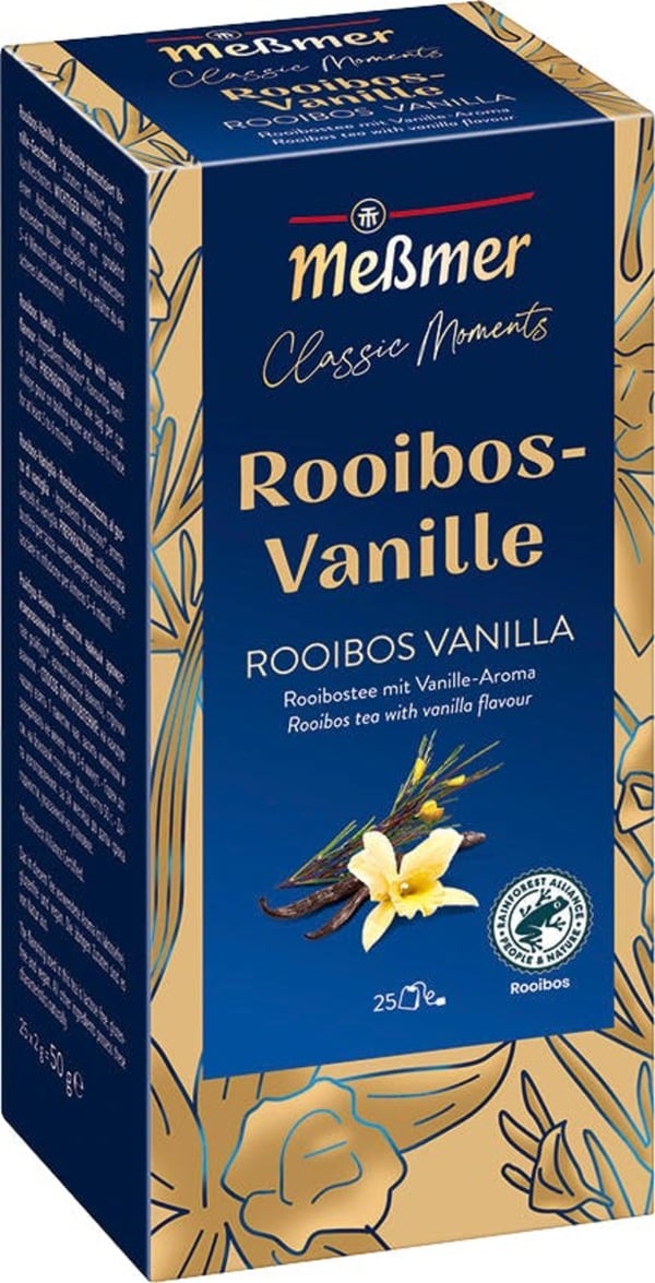 Bild 1 von Meßmer Classic Moments Tee Rooibos Vanille 25 Teebeutel (50 g)