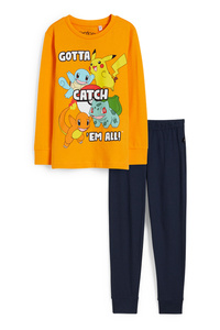 C&A Pokémon-Pyjama-2 teilig, Orange, Größe: 122