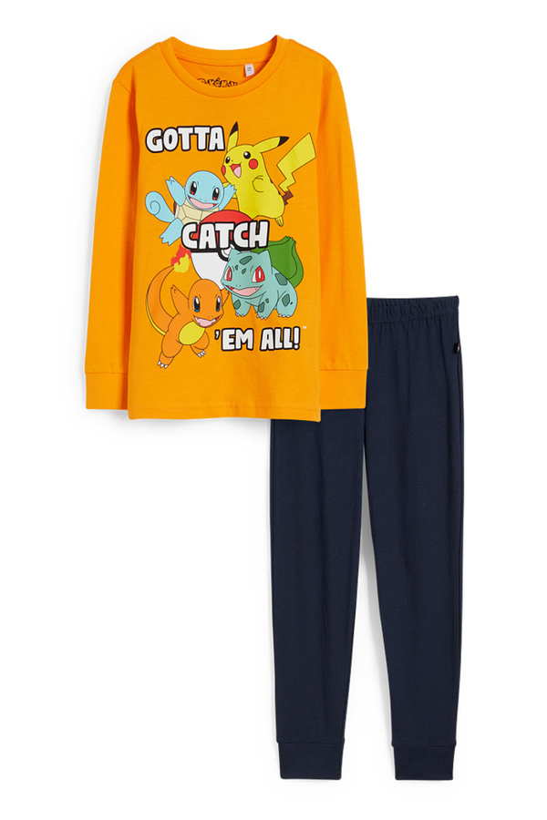 Bild 1 von C&A Pokémon-Pyjama-2 teilig, Orange, Größe: 122