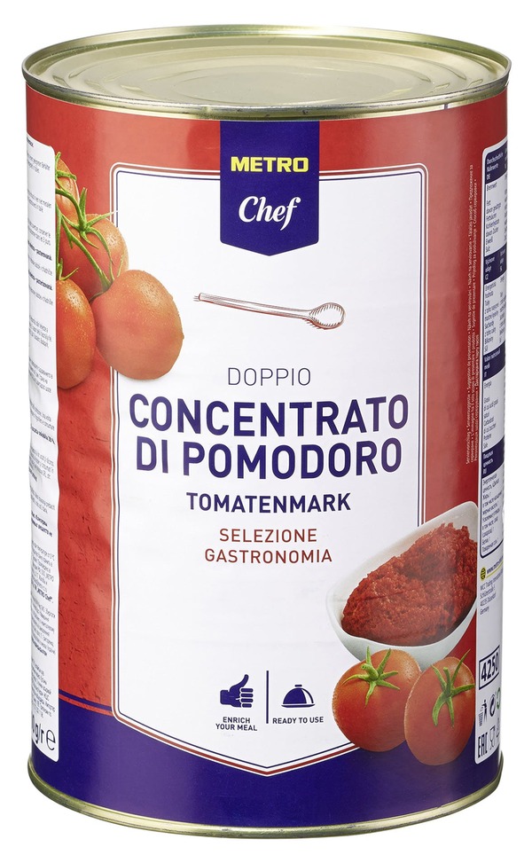 Bild 1 von METRO Chef Tomatenmark 2-Fach Konzentriert (4,5 kg)