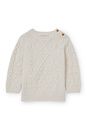 Bild 1 von C&A Baby-Pullover, Weiß, Größe: 68