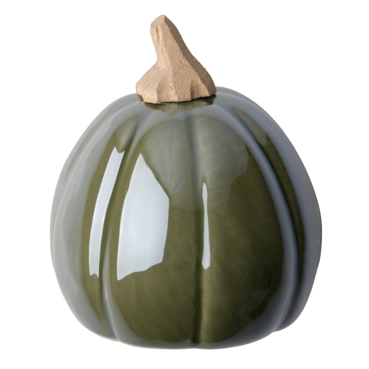 Bild 1 von Kleiner Deko-Kürbis in glänzender Optik