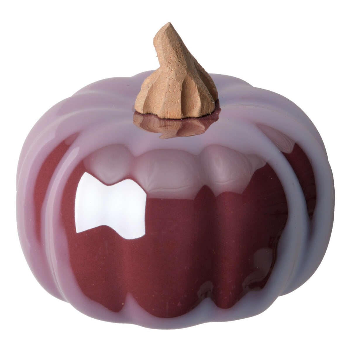 Bild 1 von Kleiner Deko-Kürbis in glänzender Optik