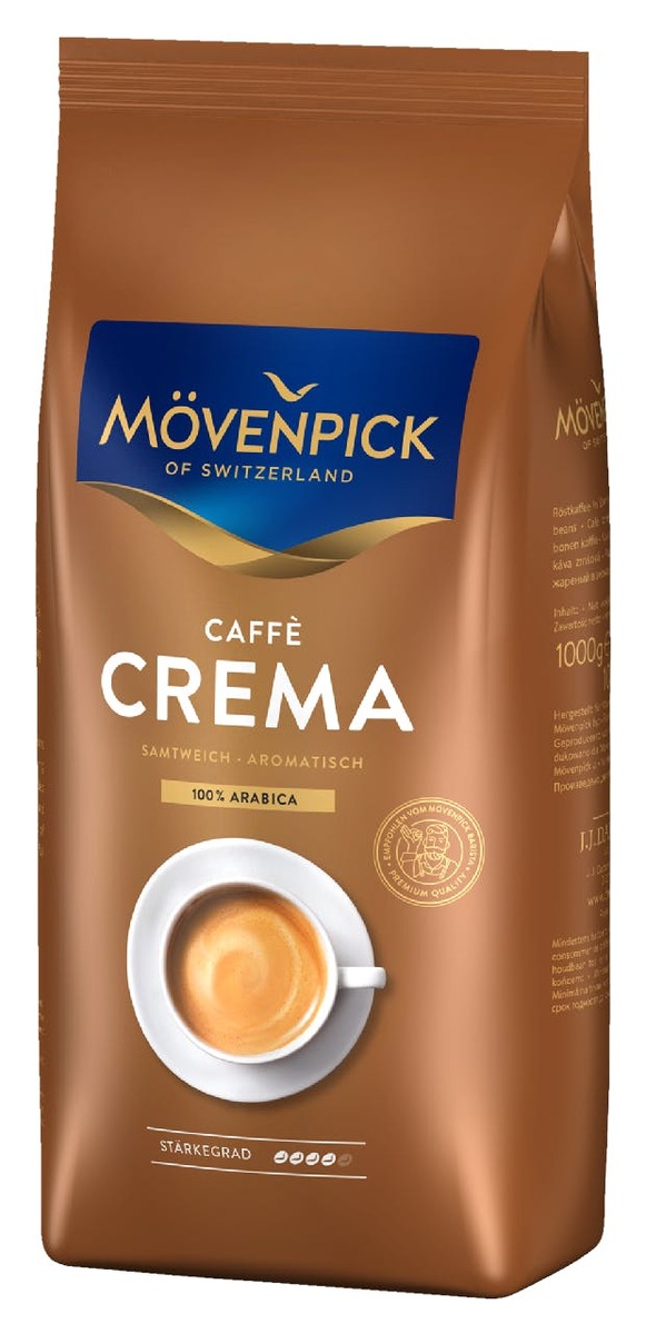 Bild 1 von Mövenpick Kaffeebohnen Caffè Crema (1kg)