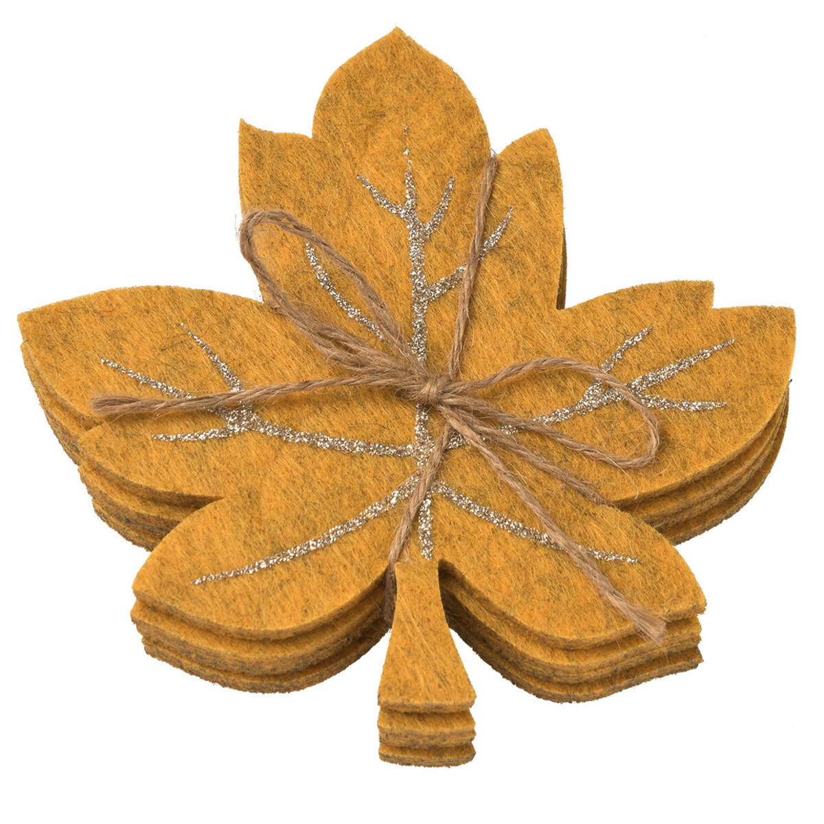 Bild 1 von 4 Filzuntersetzer in Blatt-Form