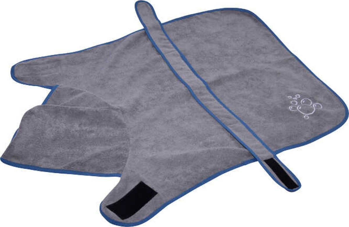 Bild 1 von DOBAR Bademantel für Hunde Größe M