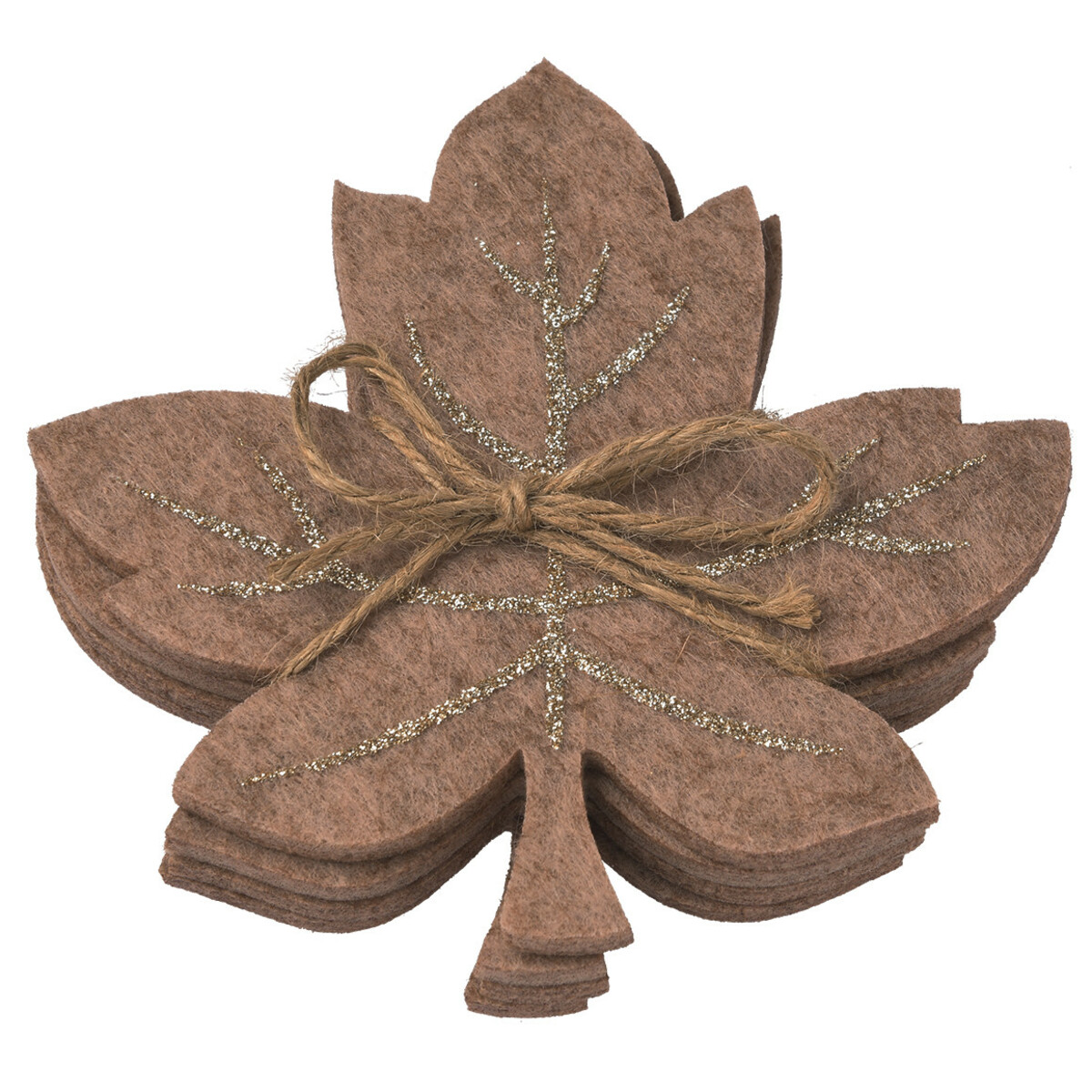 Bild 1 von 4 Filzuntersetzer in Blatt-Form