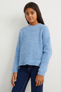 C&A Pullover, Blau, Größe: 158-164