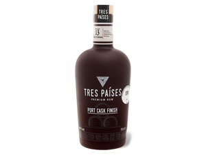 Tres Paises Port Cask Finish Rum 40% Vol