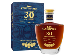 Ron Centenario 30 Aniversario Edición Limitada 40% Vol