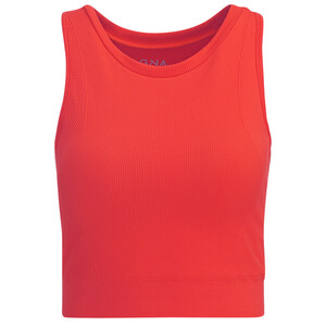 Damen Seamless Sport-Top in Unifarben