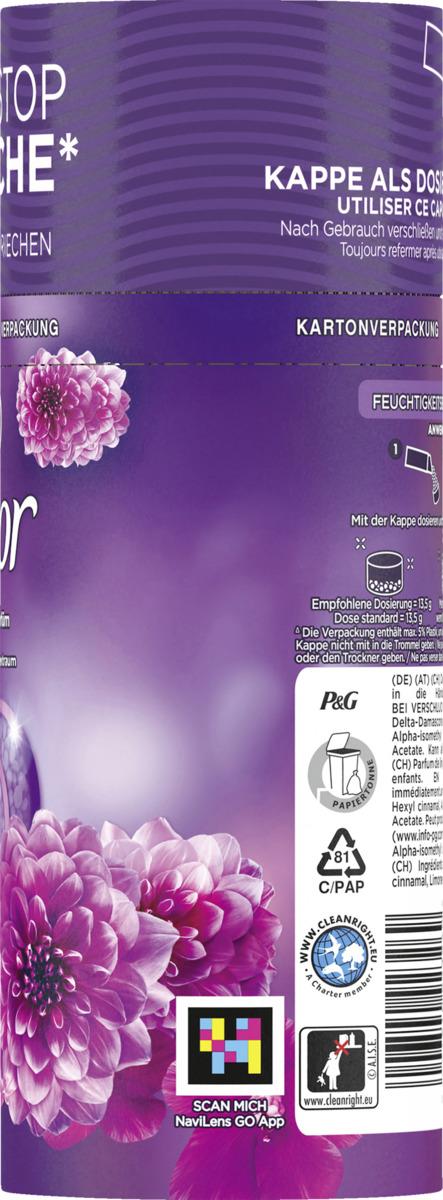 Bild 2 von Lenor Wäscheparfüm Amethyst Blütentraum