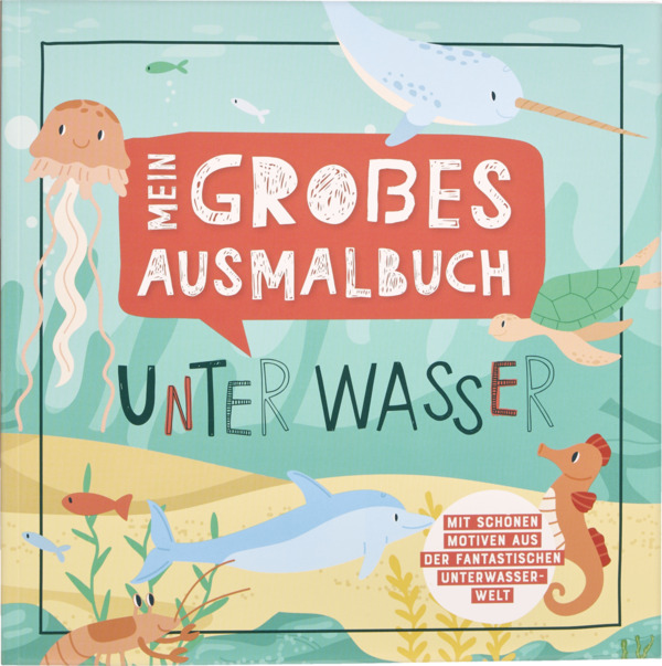 Bild 1 von IDEENWELT Mein großes Ausmalbuch "Unterwasser"