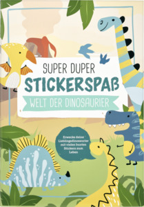 IDEENWELT Super Duper Stickerspaß "Welt der Dinosaurier"
