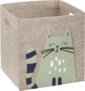 Bild 1 von IDEENWELT Kinderspielzeugbox 30x30x30 cm Katze