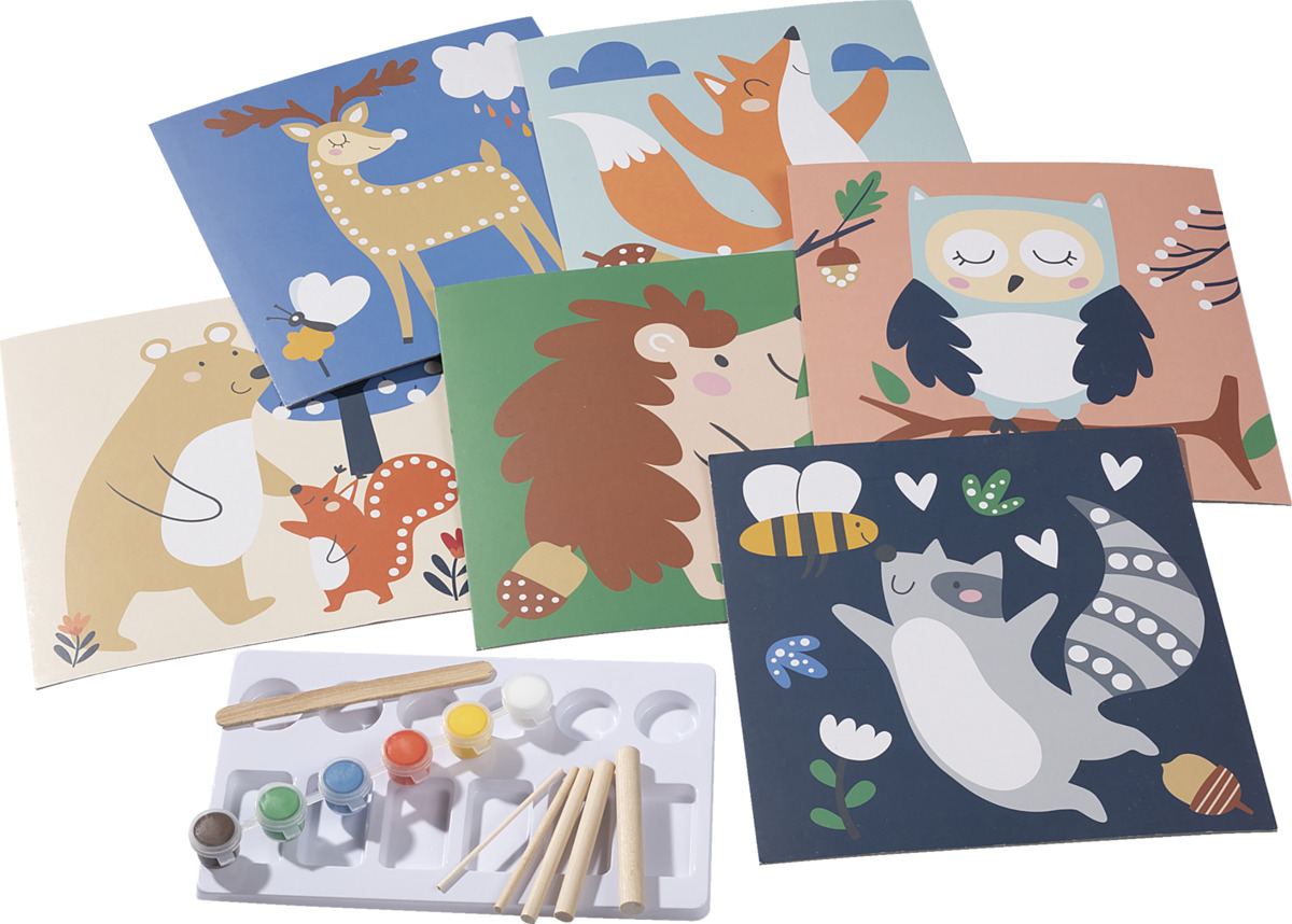 Bild 1 von IDEENWELT Dotting-Set Waldtiere