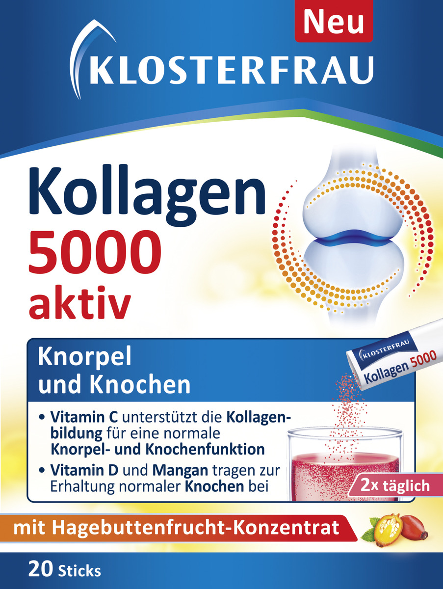 Bild 1 von Klosterfrau Kollagen 5000 aktiv Sticks