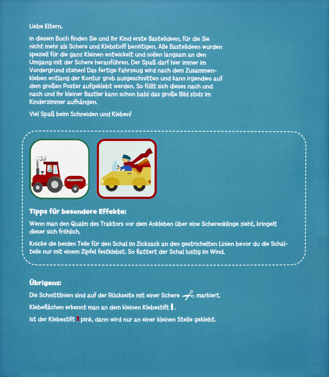 Bild 2 von IDEENWELT Das Verbastelposter für die Allerkleinsten "Fahrzeuge"