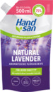 Bild 1 von Handsan aromatische Flüssigseife Natural Lavender Nachfüllbeutel