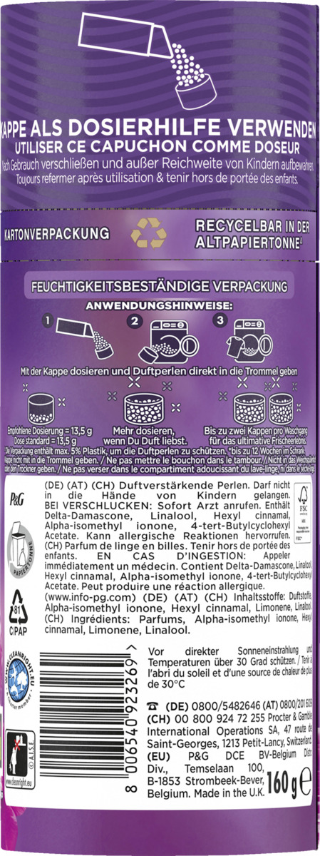 Bild 4 von Lenor Wäscheparfüm Amethyst Blütentraum