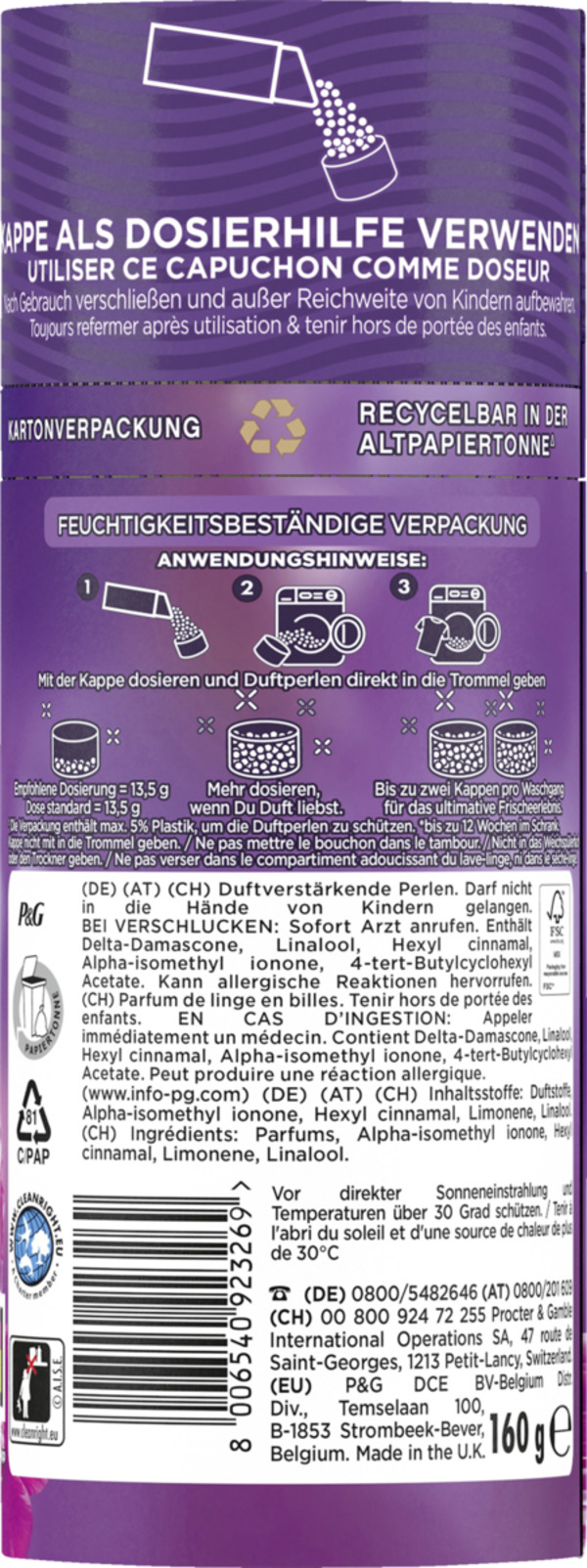 Bild 4 von Lenor Wäscheparfüm Amethyst Blütentraum