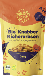 Hülsenreich Bio-Knabber Kichererbsen Curry