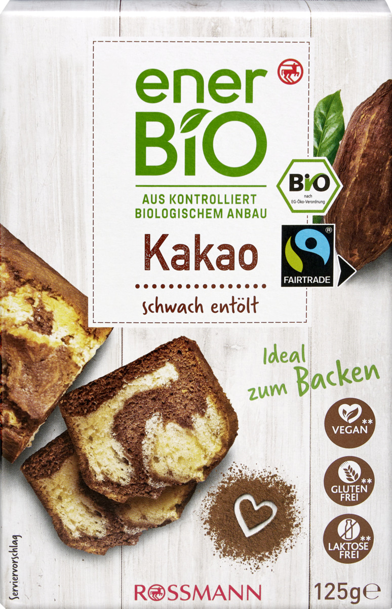 Bild 1 von enerBiO Kakao schwach entölt
