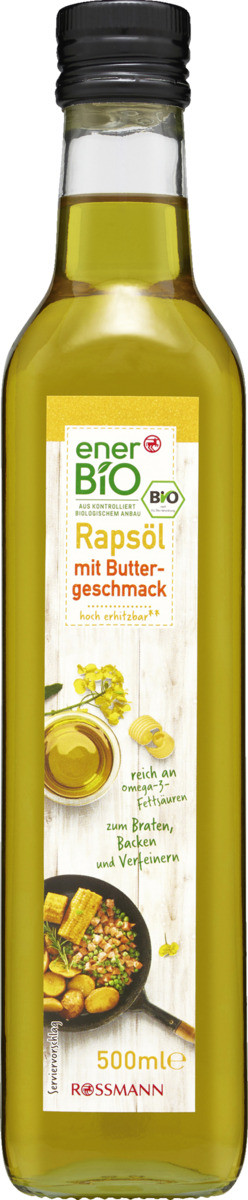 Bild 1 von enerBiO Rapsöl mit Buttergeschmack