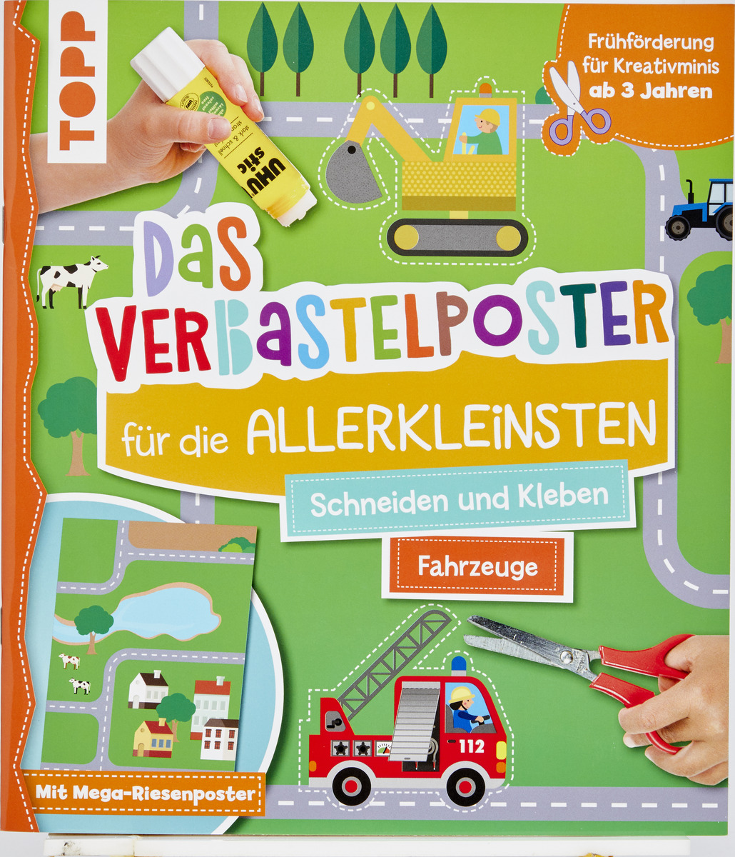 Bild 1 von IDEENWELT Das Verbastelposter für die Allerkleinsten "Fahrzeuge"