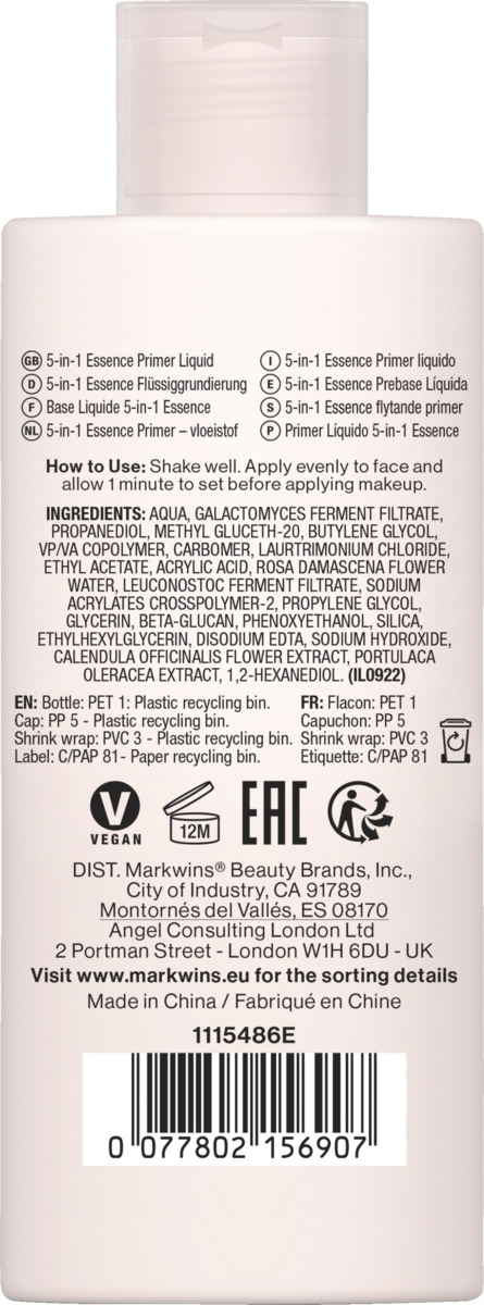 Bild 2 von wet n wild 5-in-1 Essence Primer Liquid Clear