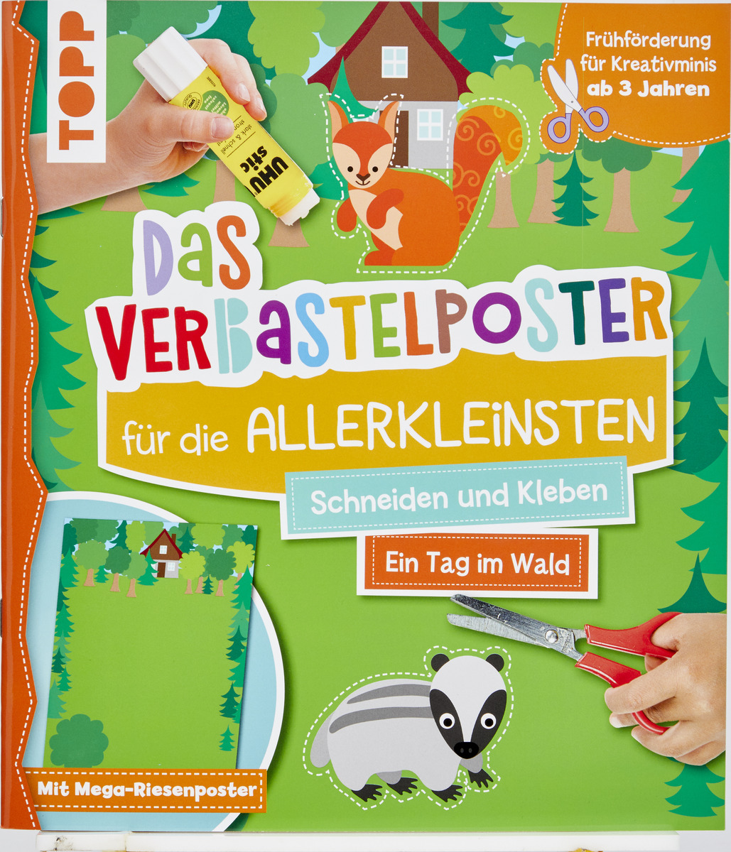 Bild 1 von IDEENWELT Das Verbastelposter für die Allerkleinsten "Ein Tag im Wald"