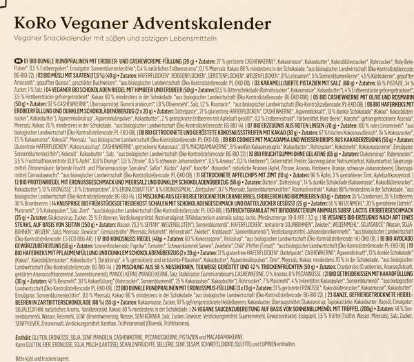 Bild 3 von KoRo Veganer Adventskalender 2023