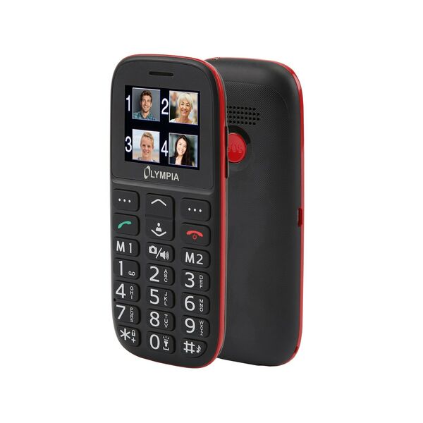 Bild 1 von OLYMPIA Bella Senioren Mobiltelefon, Handy große Tasten, Bluetooth, Ladestation