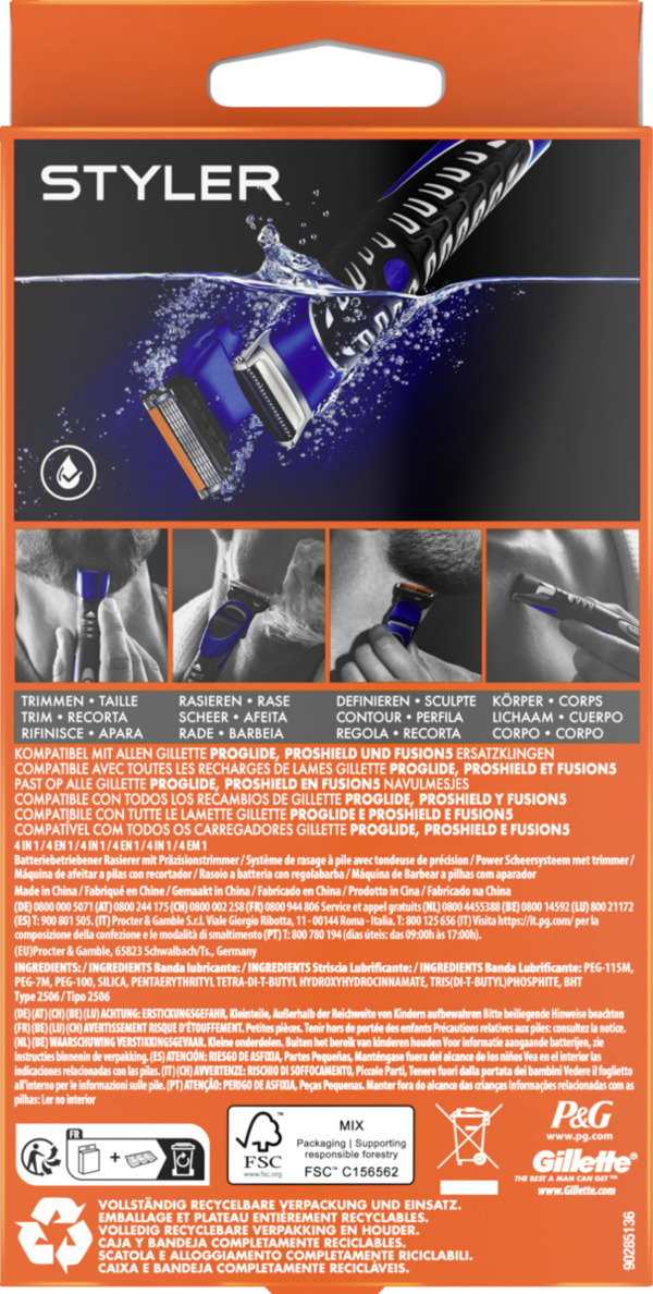 Bild 2 von Gillette ProGlide 4in1 Styler