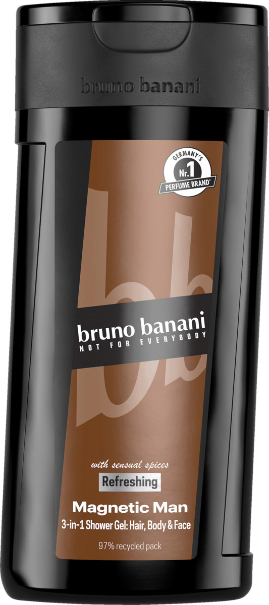 Bild 1 von bruno banani Magnetic Man 3in1 Shower Gel