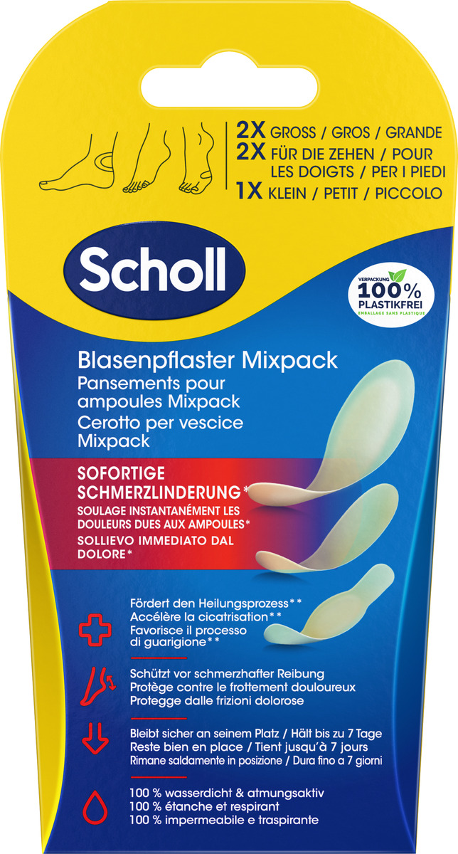 Bild 1 von Scholl Blasenpflaster Mixpack