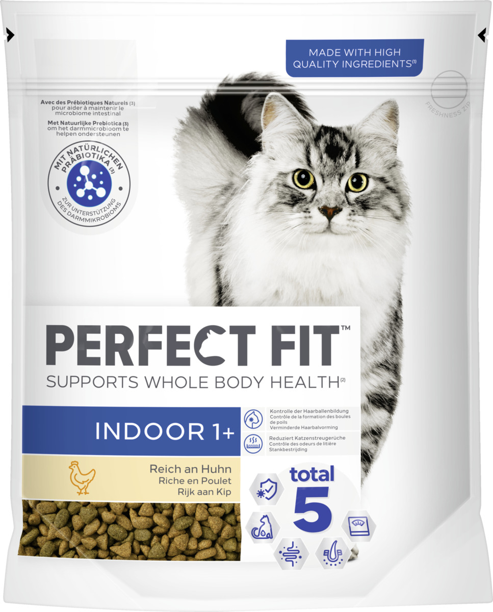 Bild 1 von Perfect Fit Katze Trockenfutter Indoor 1+ mit Huhn
