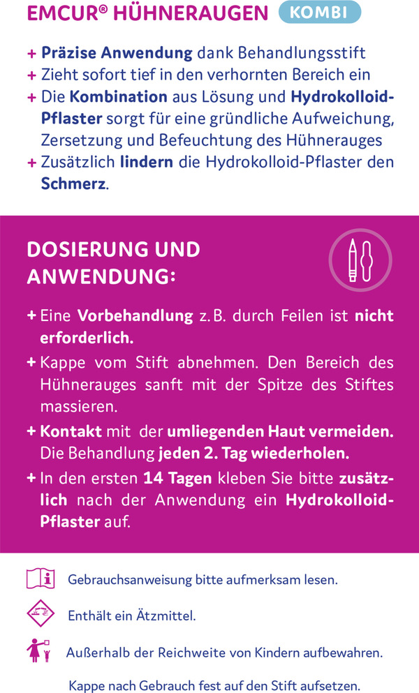 Bild 4 von Emcur Hühneraugen Kombi