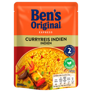 Uncle Ben's Express-Reis Curry 250g