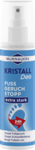 Murnauers Kristall Deo Fuss Geruch Spray Stopp