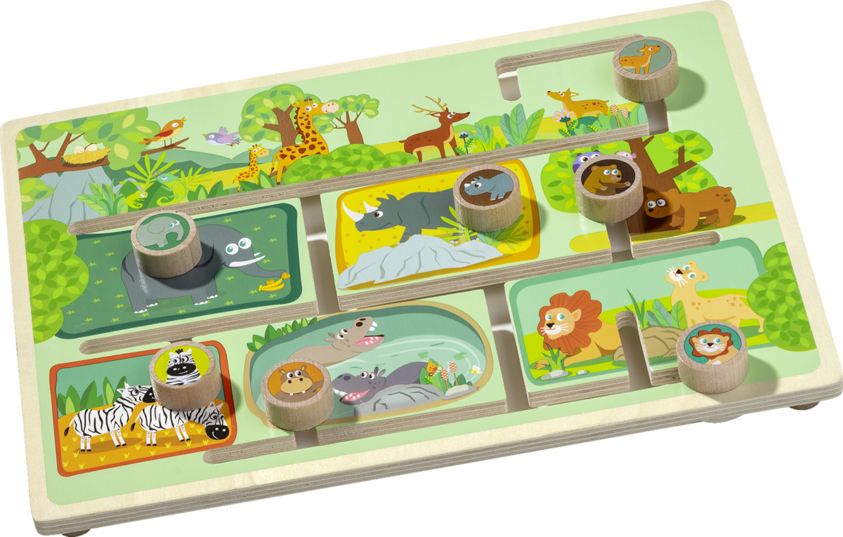 Bild 1 von IDEENWELT Holz-Schiebespiel Dschungel
