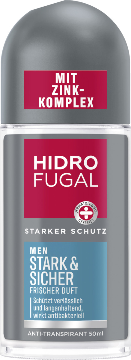 Bild 1 von Hidrofugal Men Stark & Sicher Anti-Transpirant Roll-on
