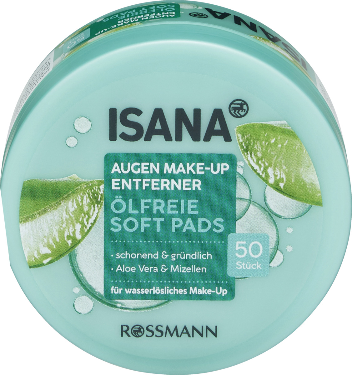 Bild 1 von ISANA Augen Make-Up Entferner Soft Pads ölfrei