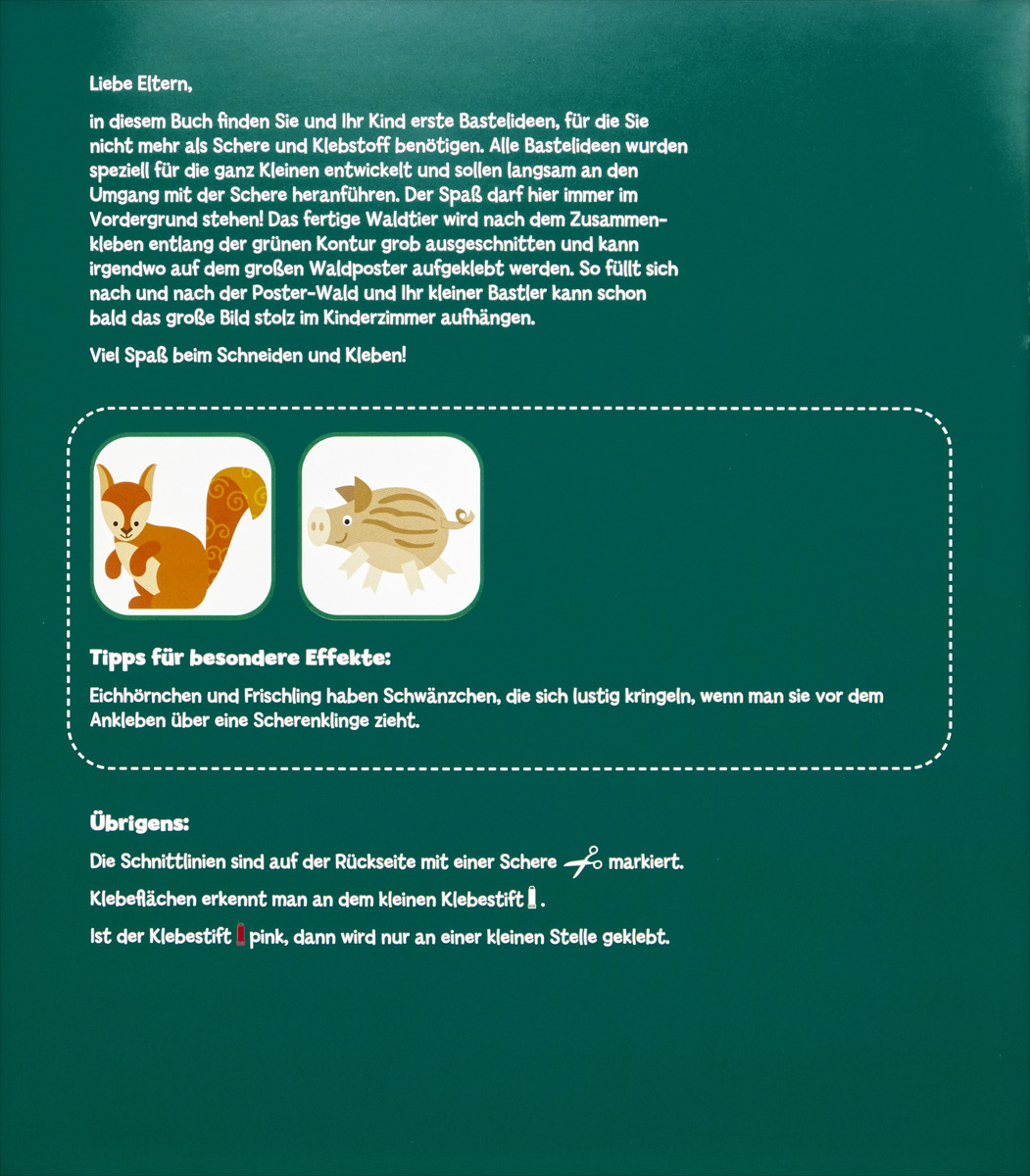 Bild 2 von IDEENWELT Das Verbastelposter für die Allerkleinsten "Ein Tag im Wald"