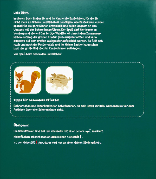 Bild 2 von IDEENWELT Das Verbastelposter für die Allerkleinsten "Ein Tag im Wald"